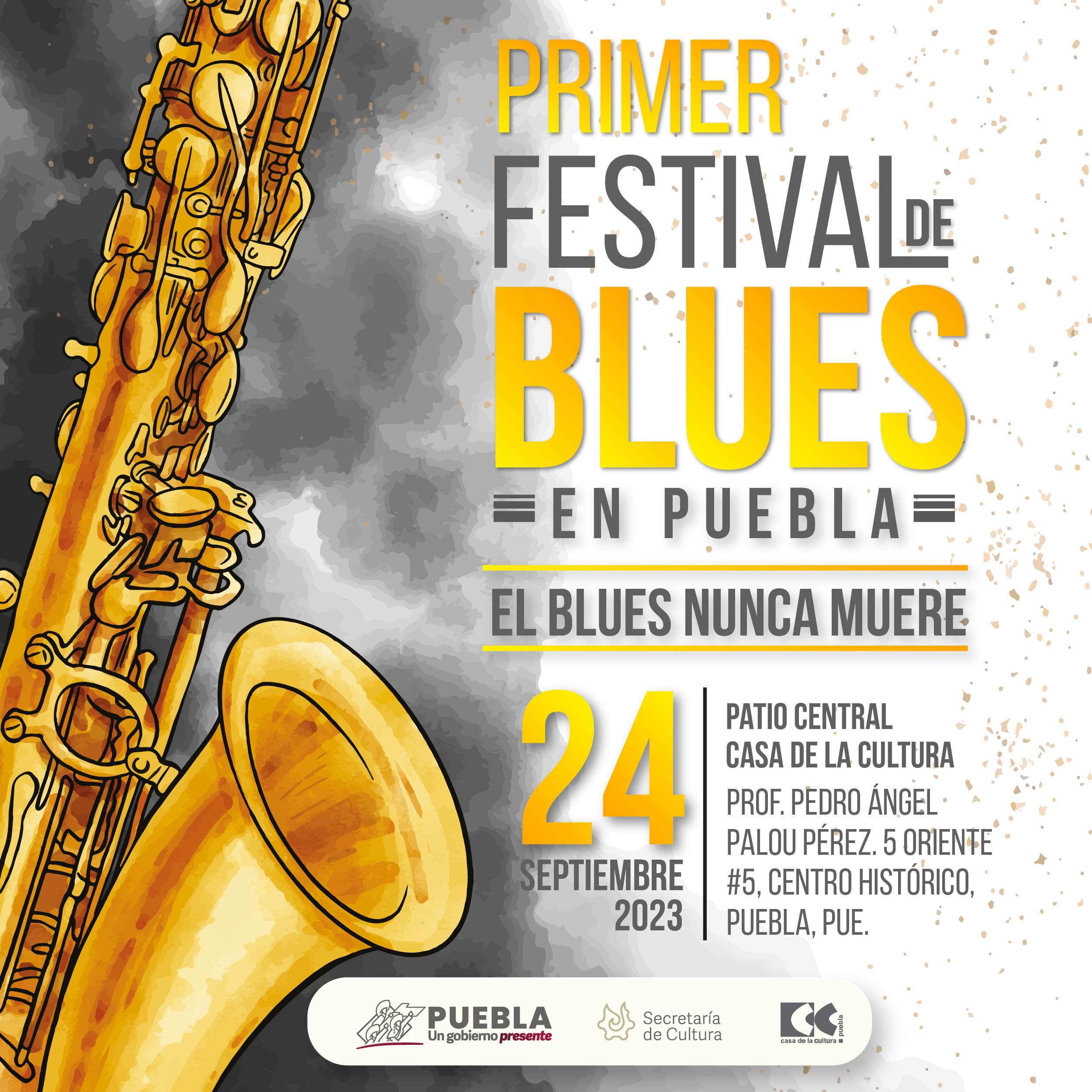 Presentará gobierno estatal Primer Festival de Blues en Puebla