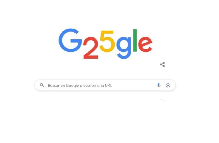 Google celebra su vigesimoquinto aniversario: trayectoria y desarrollo de la empresa