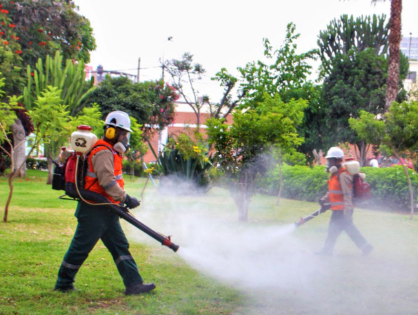 Se lleva a cabo fumigación en el panteón de Atlixco para evitar la propagación del dengue