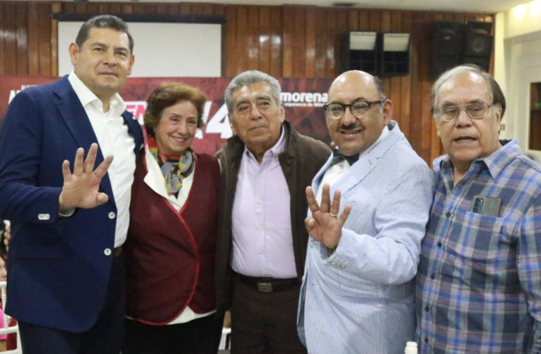 AMLO destaca el gesto de reconocimiento de Alejandro Armenta hacia «Lord Molécula»