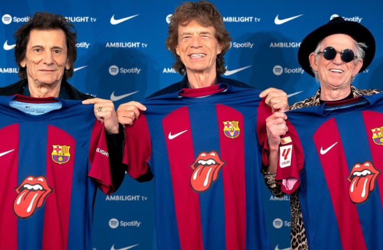 Histórica colaboración entre los Rolling Stones y el FC Barcelona