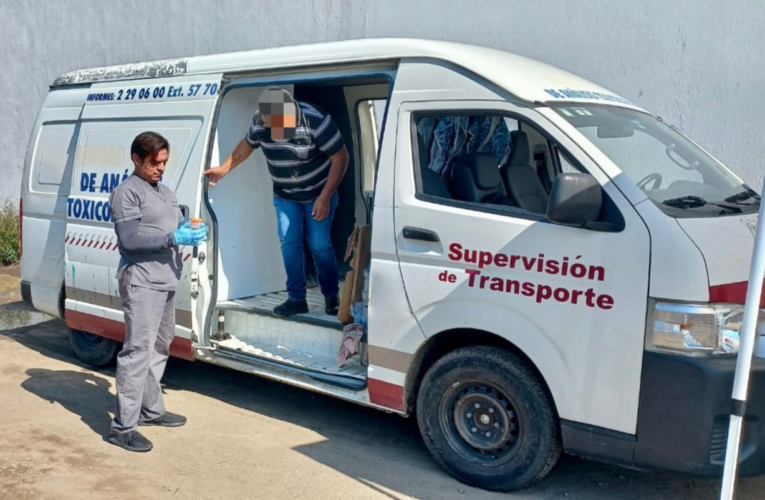 Supervisa SMT a operadores del transporte público mediante pruebas toxicológicas