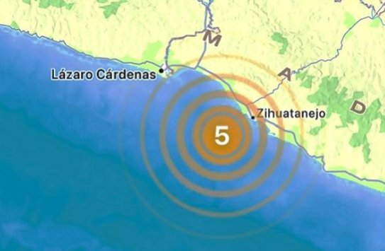 En medio del huracán Otis, un sismo de 4.4 grados estremece Guerrero