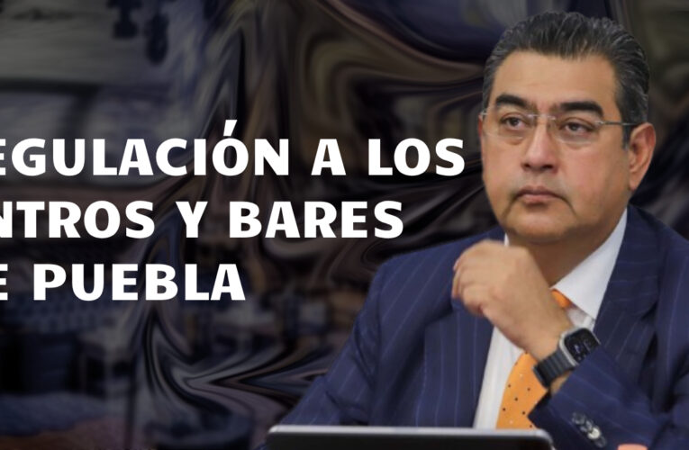 Sergio Salomón regulará el funcionamiento de antros y bares de Puebla