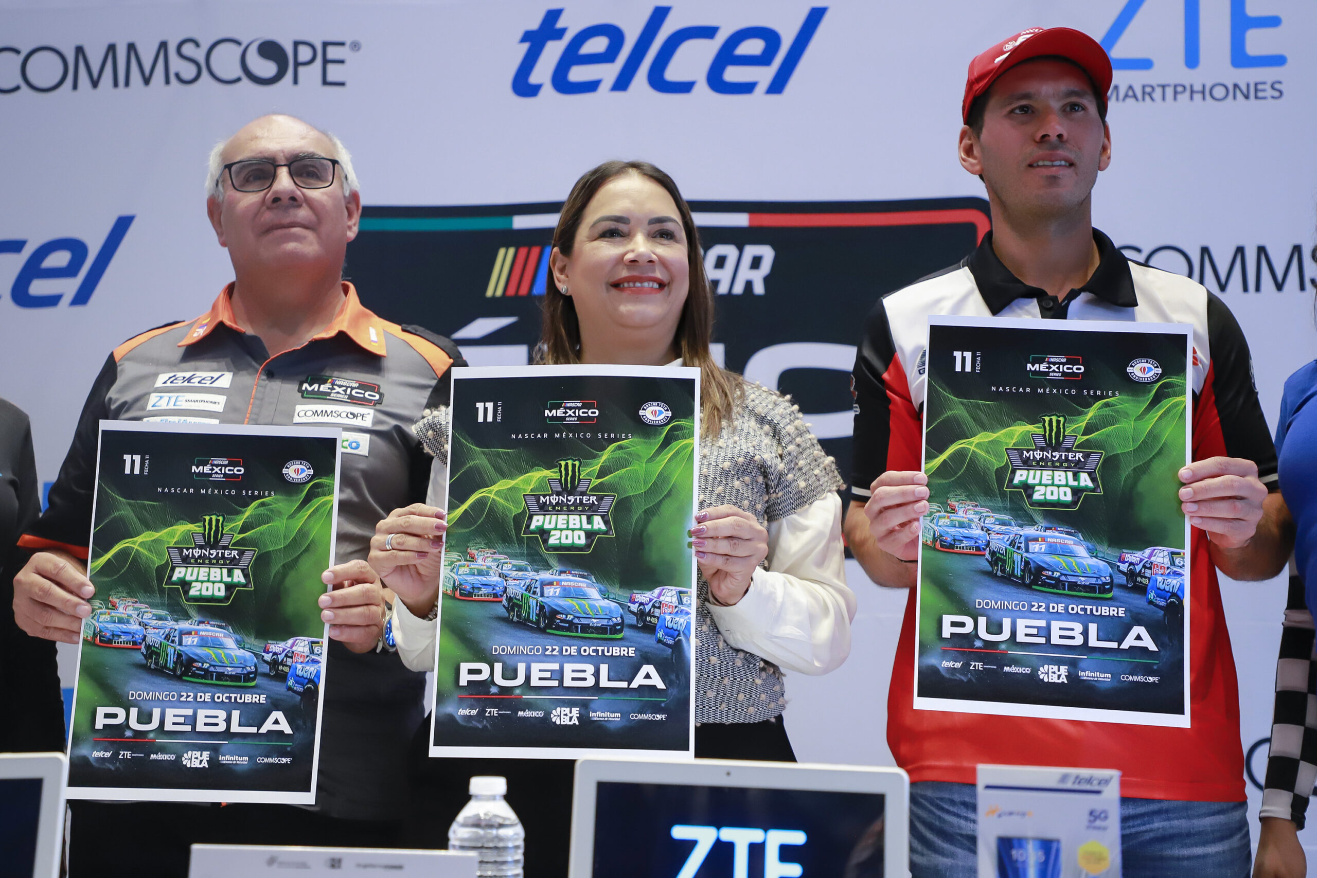 Anuncia gobierno estatal semifinal de Serie Nascar en Puebla