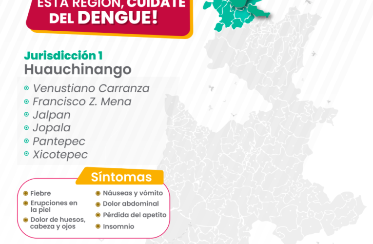 Izúcar y Tehuacán, municipios con más casos de dengue: Salud