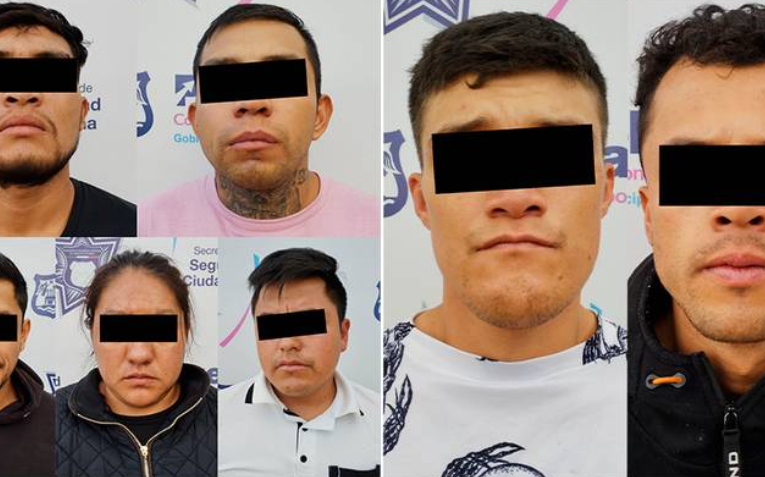 La detención de ocho individuos presuntamente vinculados a bandas de robo de vehículos se concreta