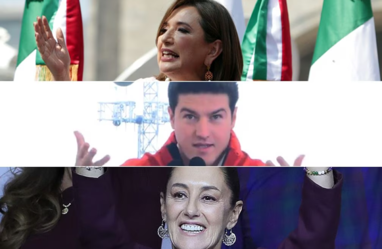 Inicia nueva fase rumbo a 2024 con Claudia Sheinbaum, Xóchitl Gálvez y Samuel García