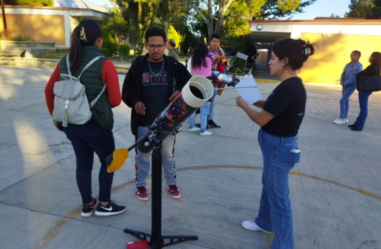 Fomenta COBAEP educación científica con “La Noche de Estrellas”