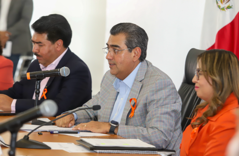 Realiza gobierno de Puebla sesiones de trabajo con municipios en beneficio de las mujeres