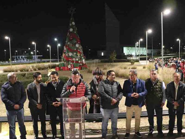 Con festividades navideñas, gobierno estatal fomenta tradiciones en Ciudad Modelo