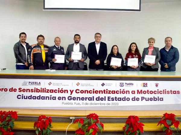 A través de foro, gobierno estatal fortalece seguridad vial para motociclistas