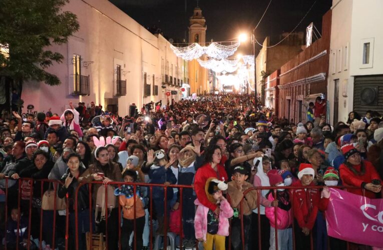 Así fue la Caravana Navideña 2023 en la capital poblana