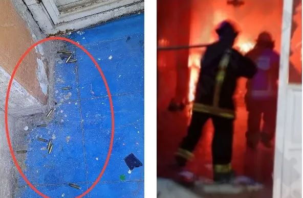 Comando balea e incendia casa en Huixcolotla