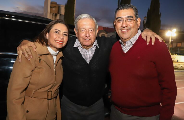 Sergio es mi amigo, es buen gobernador y tiene amor al pueblo: AMLO